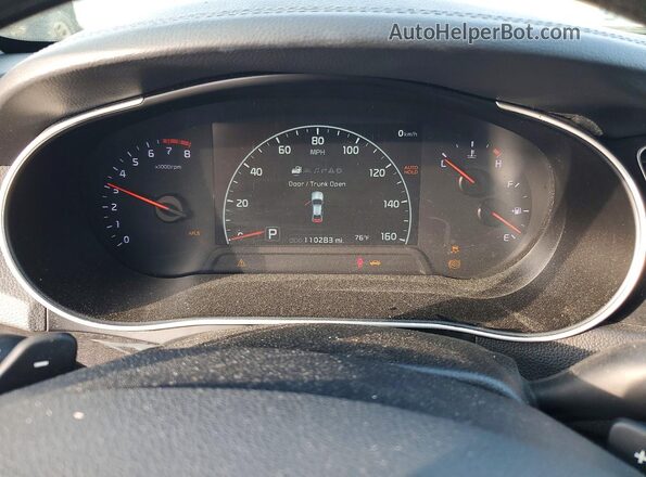 KNALN4D76G5209511 2016 KIA CADENZA White Սարքավորումների վահանակի տեսք