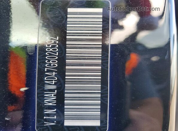 KNALW4D47G6028592 2016 KIA K900 Black Вид підкапотного простору