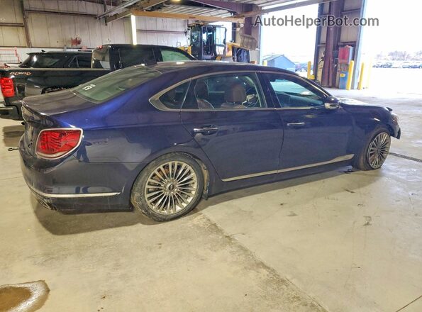 KNAS34J69K6008007 2019 KIA K900 Blue Trasero derecho