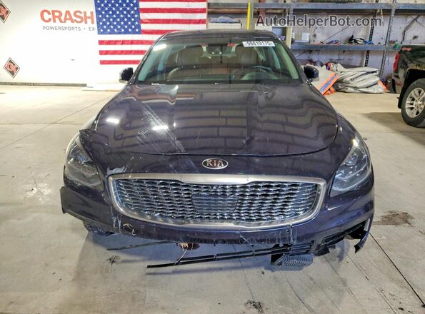 KNAS34J69K6008007 2019 KIA K900 Blue Vista frontal