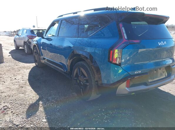 KNDAEFS57R6037753 2024 KIA EV9 Синий Задняя левая четверть