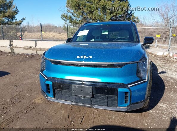 KNDAEFS57R6037753 2024 KIA EV9 Синий Вид щитка приборов