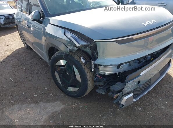 KNDAFFS55R6037165 2024 KIA EV9 Gray Вид спереду