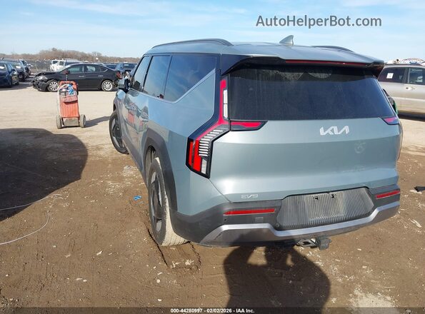 KNDAFFS55R6037165 2024 KIA EV9 Gray Задня ліва чверть