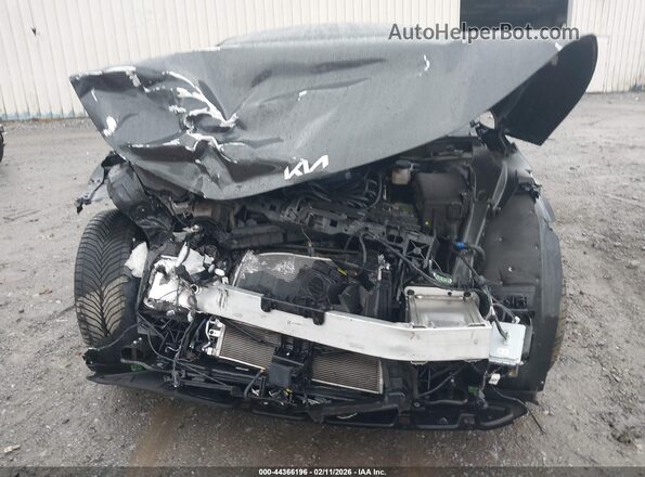 KNDC3DLC5N5060139 2022 KIA EV6 Gray Widok z przodu
