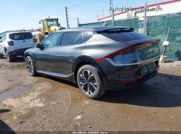 KNDC3DLC5N5088748 2022 KIA EV6 Black Задня ліва чверть