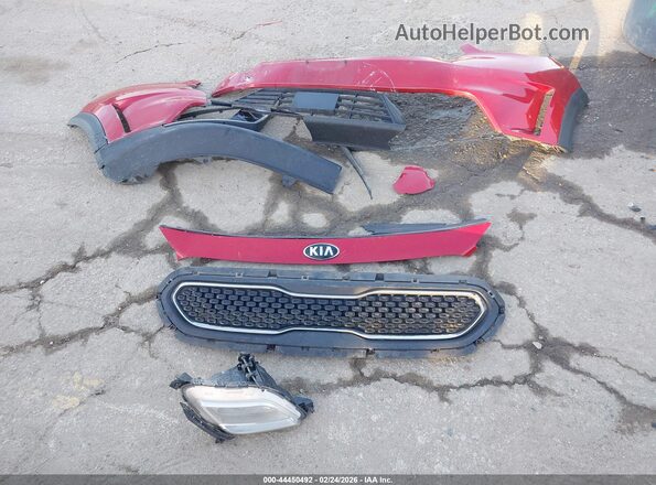 KNDCB3LC0K5350572 2019 KIA NIRO Red Widok zestawu wskaźników