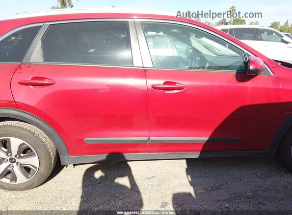 KNDCB3LC0K5350572 2019 KIA NIRO Red Widok wnętrza 360 stopni