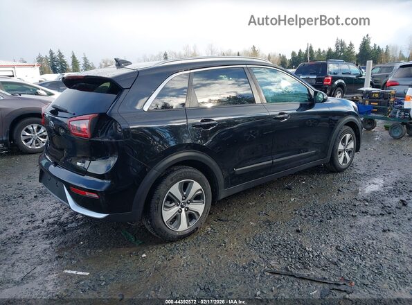 KNDCB3LC2H5073979 2017 KIA NIRO Black Հետևի աջ
