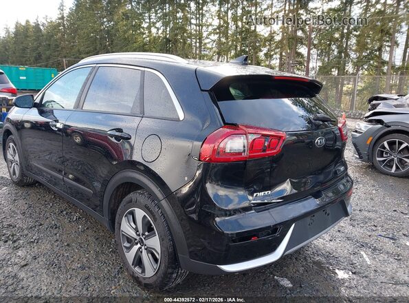 KNDCB3LC2H5073979 2017 KIA NIRO Black Դիմացի տեսք