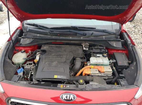 KNDCB3LC2K5305245 2019 KIA NIRO Red 
