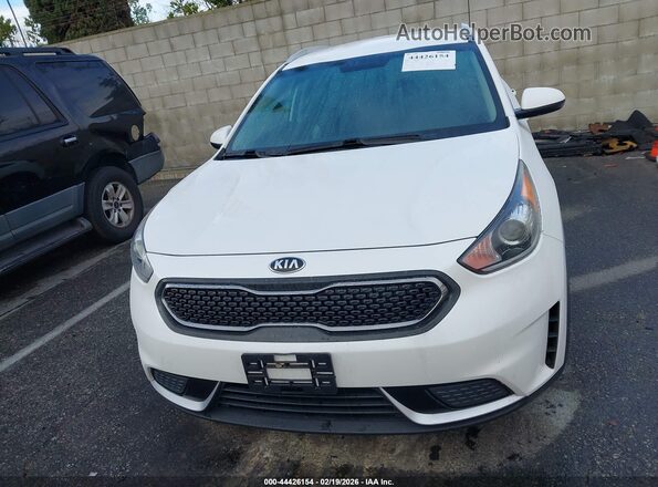 KNDCB3LC3K5246125 2019 KIA NIRO White Widok zestawu wskaźników