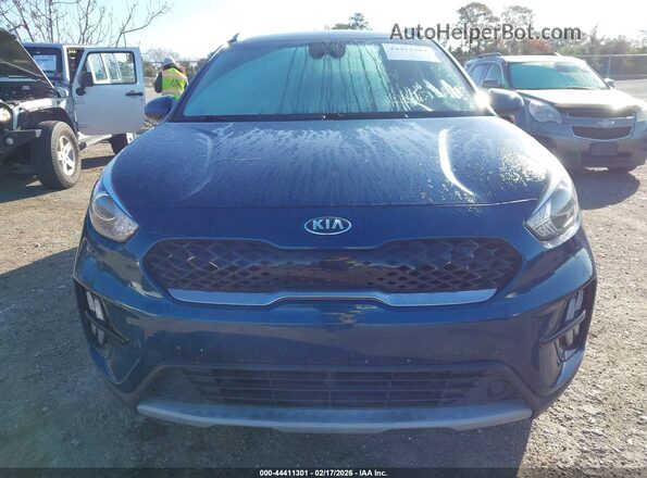 KNDCB3LC3M5475732 2021 KIA NIRO Blue Սարքավորումների վահանակի տեսք