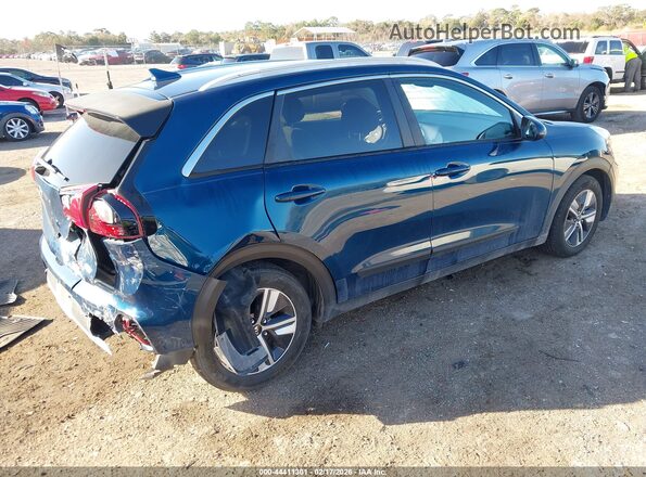 KNDCB3LC3M5475732 2021 KIA NIRO Blue Հետևի աջ