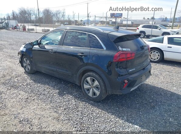 KNDCB3LC6M5469228 2021 KIA NIRO Black Հետևի ձախ