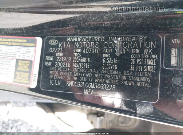 KNDCB3LC6M5469228 2021 KIA NIRO Black Շարժիչի բաժամունքի տեսք