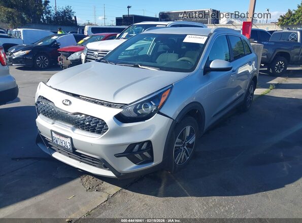 KNDCB3LC8M5464581 2021 KIA NIRO Gray Передня ліва чверть