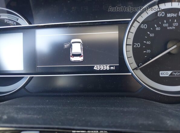 KNDCB3LC8M5464581 2021 KIA NIRO Gray Вид задніх сидінь