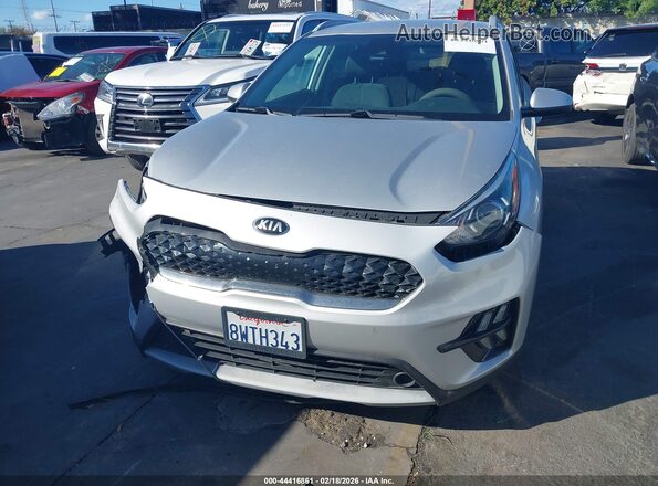 KNDCB3LC8M5464581 2021 KIA NIRO Gray Вид щитка приладів