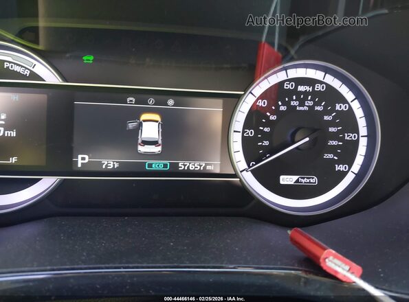 KNDCB3LCXL5359846 2020 KIA NIRO Silver Հետևի նստատեղերի տեսք