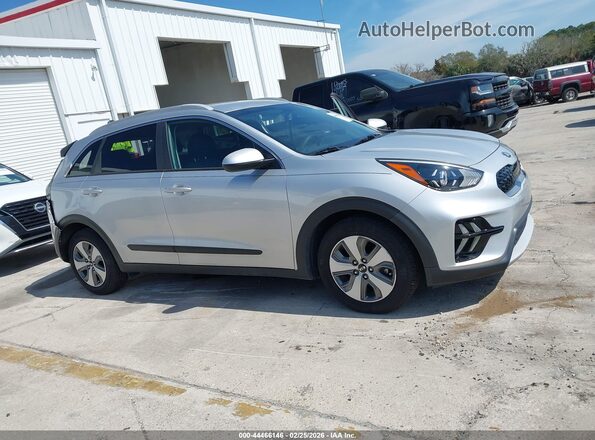 KNDCB3LCXL5359846 2020 KIA NIRO Silver Սալոնի հետևի տեսք