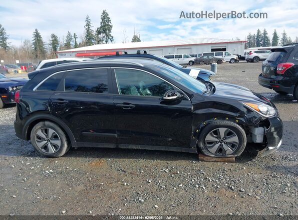 KNDCC3LC0K5342145 2019 KIA NIRO Черный Вид задней части салона