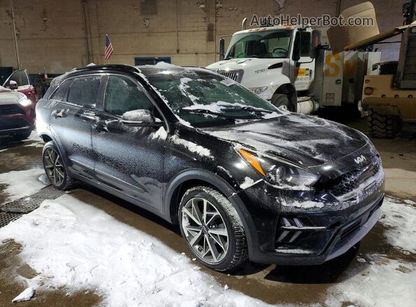 KNDCC3LC7N5502235 2022 KIA NIRO Black Առջևի աջ