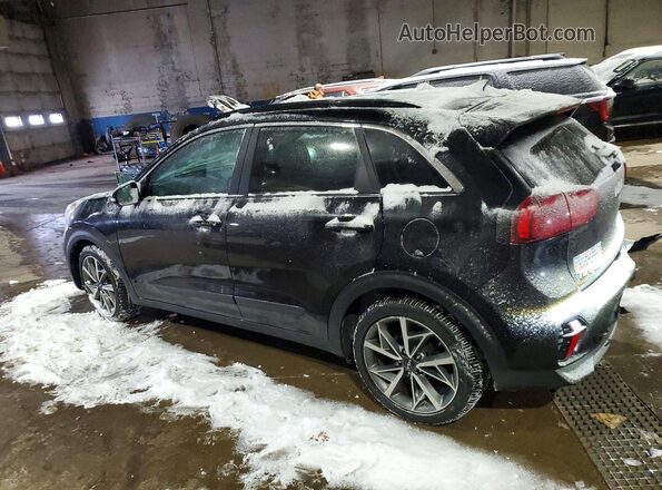 KNDCC3LC7N5502235 2022 KIA NIRO Black Հետևի ձախ
