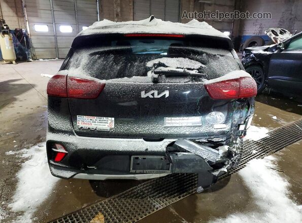 KNDCC3LC7N5502235 2022 KIA NIRO Black Հետևի տեսք