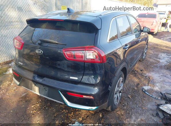 KNDCC3LD2J5186942 2018 KIA NIRO PLUG-IN HYBRID Black Tył prawy