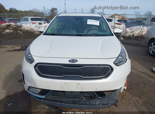 KNDCC3LD2K5289019 2019 KIA NIRO PLUG-IN HYBRID White Вид щитка приладів