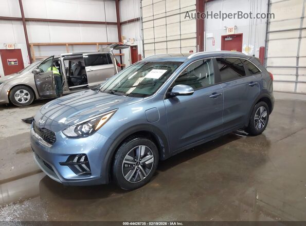 KNDCC3LD2N5534289 2022 KIA NIRO PLUG-IN HYBRID Blue Front left