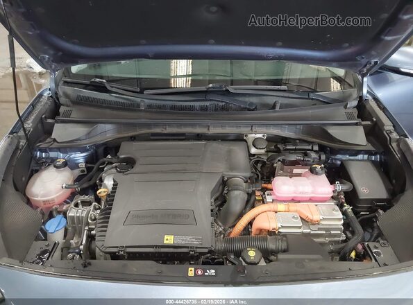 KNDCC3LD2N5534289 2022 KIA NIRO PLUG-IN HYBRID Blue Rear view