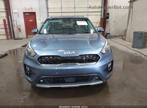 KNDCC3LD2N5534289 2022 KIA NIRO PLUG-IN HYBRID Blue Instrument cluster view