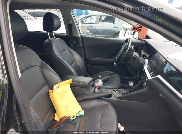 KNDCC3LDXM5473935 2021 KIA NIRO PLUG-IN HYBRID Black Սալոնի դիմացի տեսք