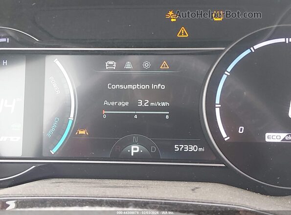 KNDCC3LG0L5074458 2020 KIA NIRO EV Blue Вид задніх сидінь