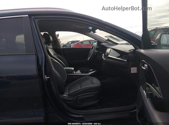 KNDCC3LG0L5074458 2020 KIA NIRO EV Blue Вид салону спереду