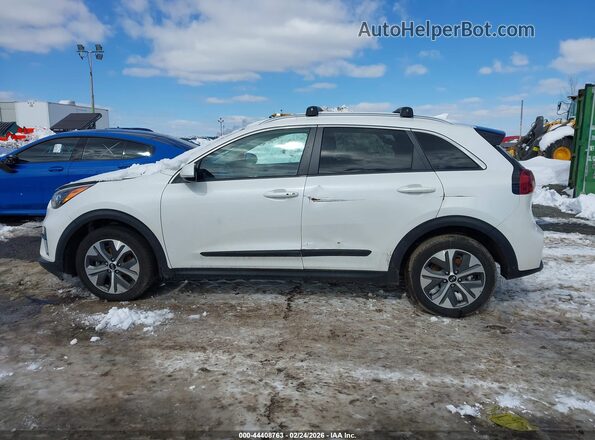 KNDCC3LG3L5061249 2020 KIA NIRO EV White Widok wnętrza 360 stopni