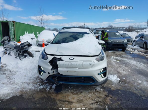 KNDCC3LG3L5061249 2020 KIA NIRO EV White Widok zestawu wskaźników