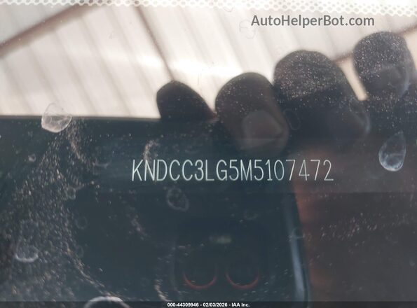 KNDCC3LG5M5107472 2021 KIA NIRO EV Silver ძრავის განყოფილების ხედი