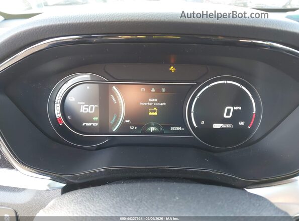 KNDCC3LG9L5062468 2020 KIA NIRO EV Black უკანა სავარძლების ხედი