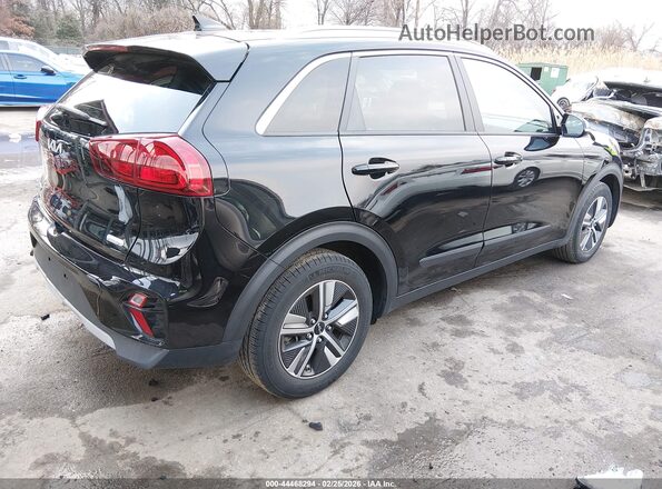 KNDCD3LD8N5547870 2022 KIA NIRO PLUG-IN HYBRID Black Rear right