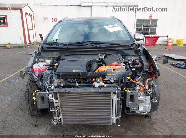 KNDCD3LD9N5531094 2022 KIA NIRO PLUG-IN HYBRID Silver Rear interior view
