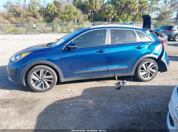 KNDCE3LC2K5237469 2019 KIA NIRO Синий Панорамный вид салона 360°