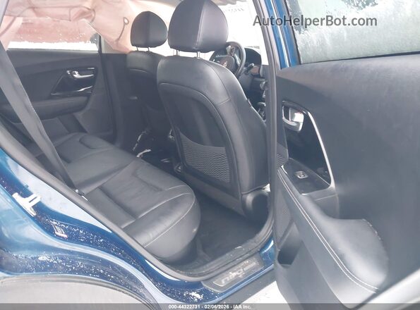 KNDCE3LC2K5322179 2019 KIA NIRO Blue VIN კოდის სტიკერის ხედი