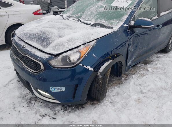 KNDCE3LC2K5322179 2019 KIA NIRO Blue წინა ხედი