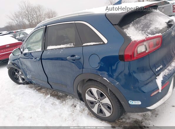 KNDCE3LC2K5322179 2019 KIA NIRO Blue სალონის 360-გრადუსიანი ხედი