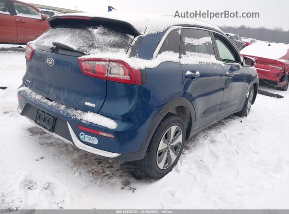 KNDCE3LC2K5322179 2019 KIA NIRO Blue უკანა მარჯვენა