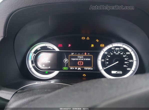 KNDCE3LC2K5322179 2019 KIA NIRO Blue უკანა სავარძლების ხედი