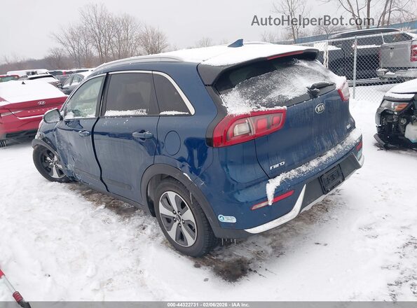 KNDCE3LC2K5322179 2019 KIA NIRO Blue უკანა მარცხენა